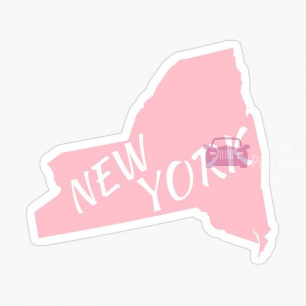 New York  Pink Limousine